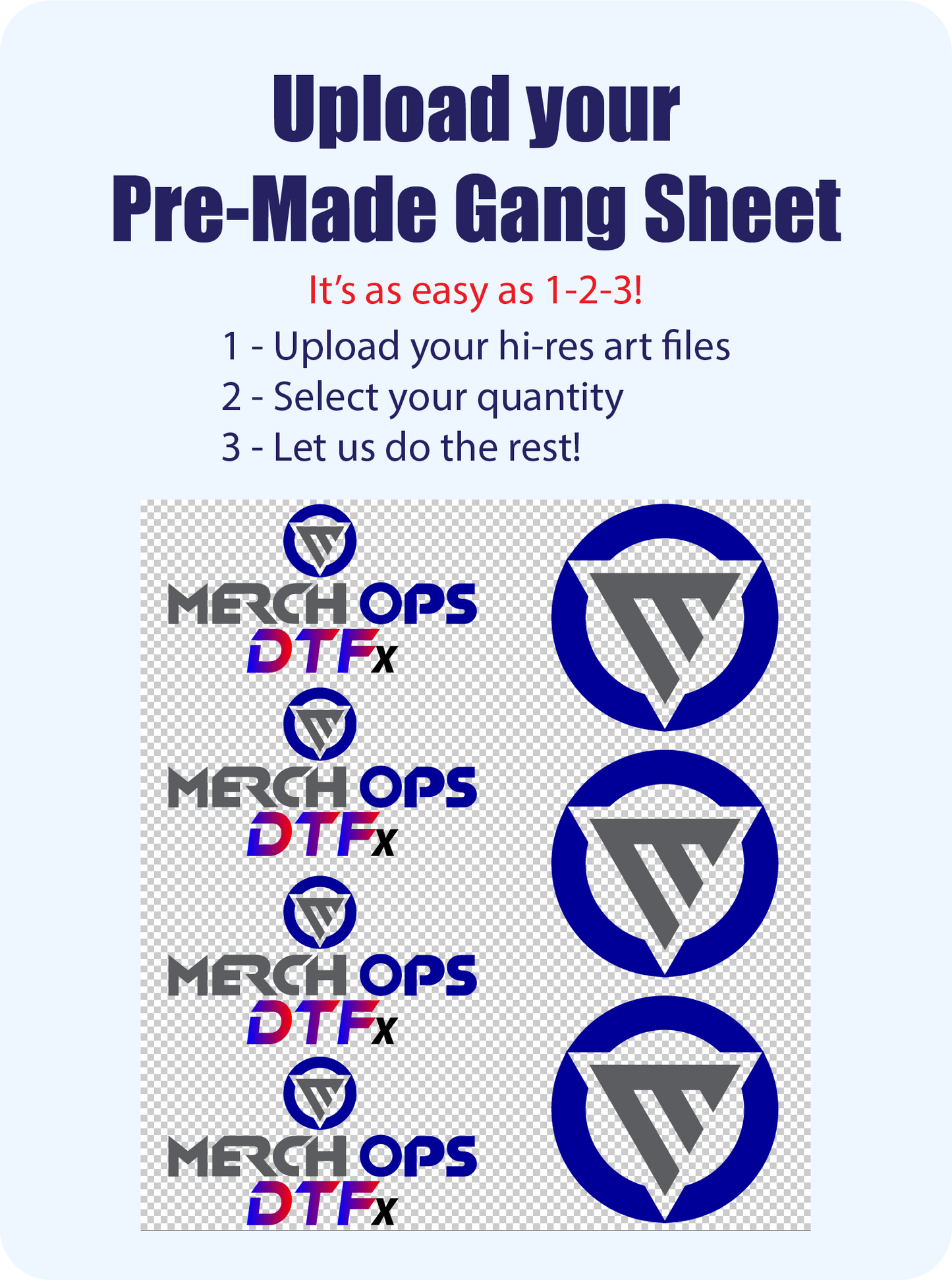 Upload A Gang Sheet
